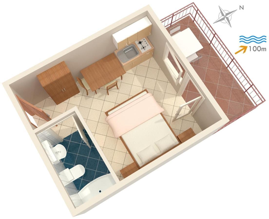 Apartments By The Sea Dramalj, Crikvenica - 2376 Exterior foto